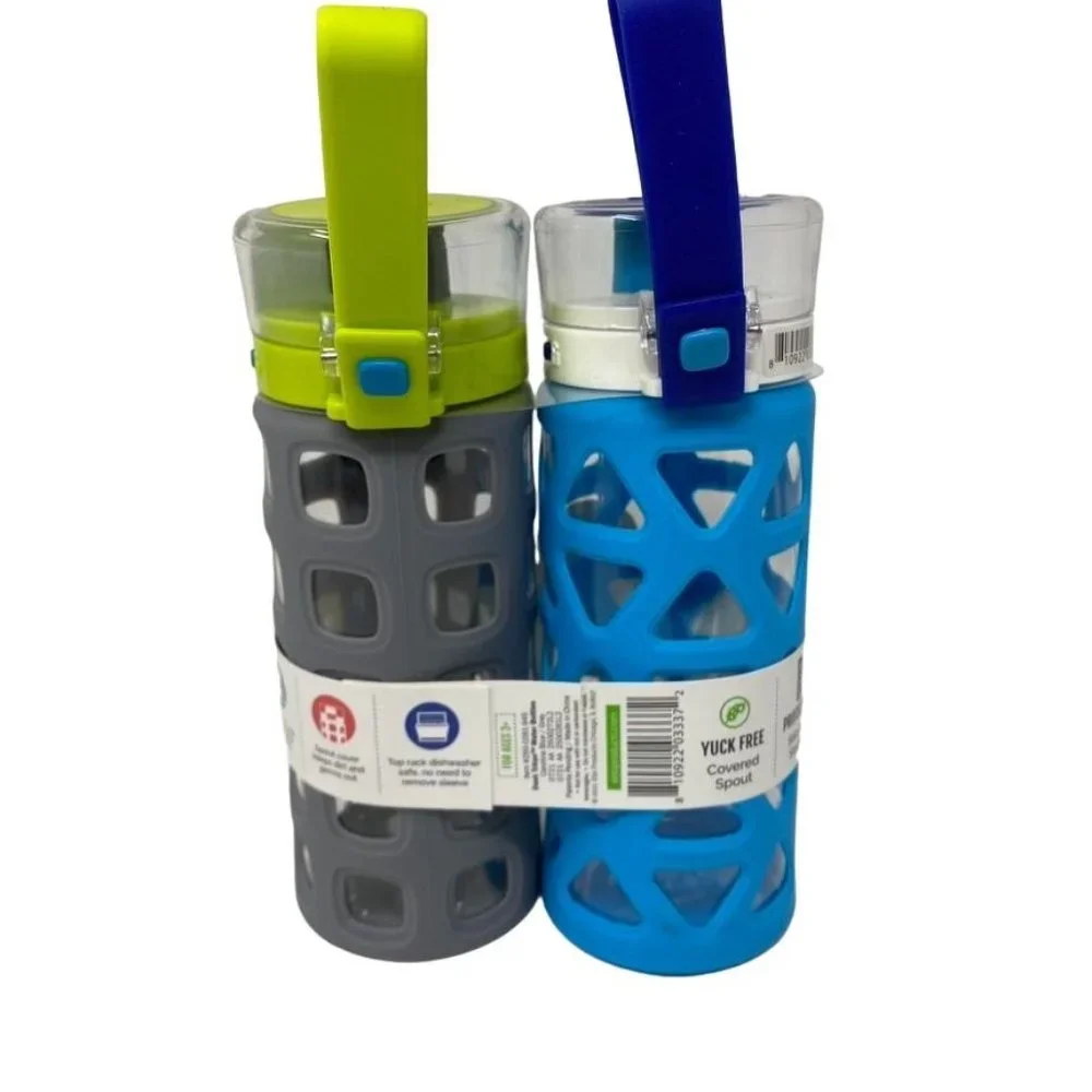 Ello Dash Tritan Water Bottles Carolina Blue/Grey 16 ozs - Picture 2 of 9